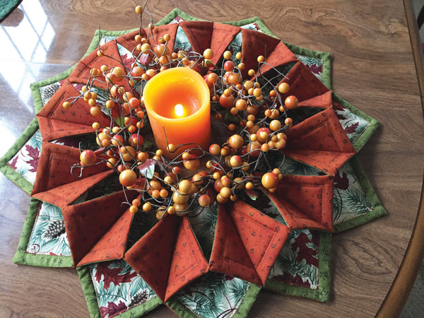 Fold 'n Stitch Wreath