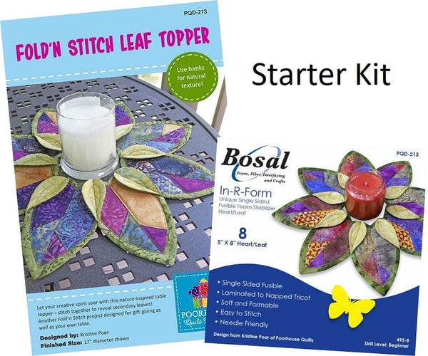 Fold'n Stitch Leaf Topper
