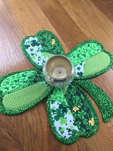 Fun Project - Four Leaf Clover Table Topper