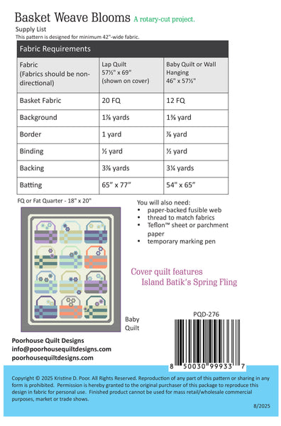 Basket Weave Blooms Quilt