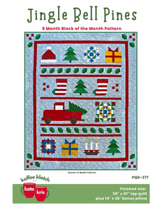Jingle Bell Pines Block of the Month