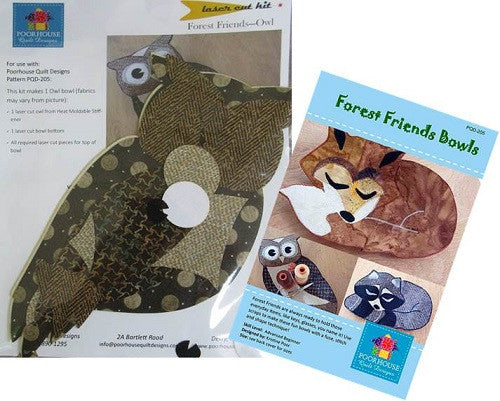 Forest Friends Owl kit w/pattern