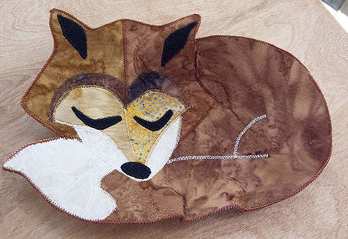 Finished Forest Friends Fox Bowl